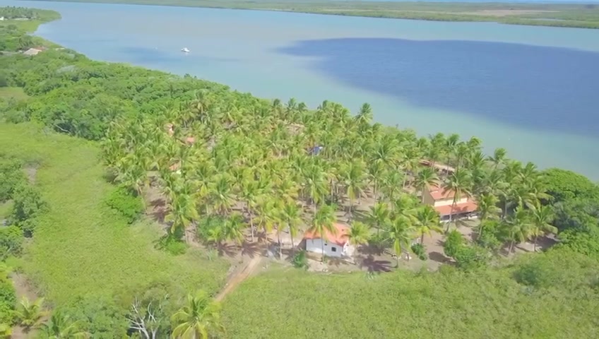 Braço de mar e Rio Caravelas